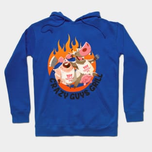 Crazy Guys Grill Hoodie